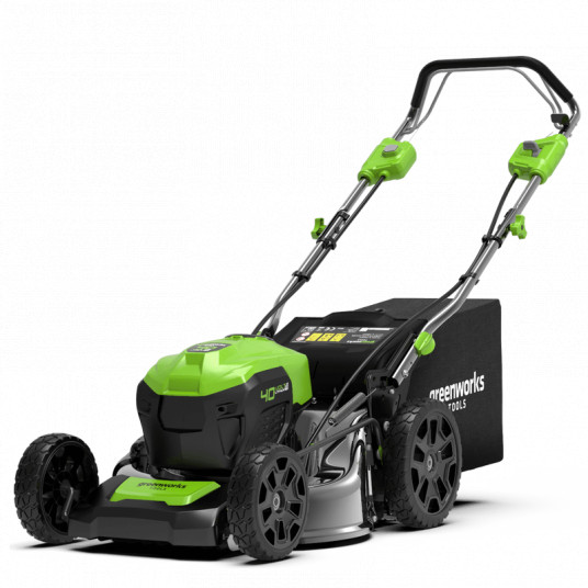 Itseliikkuva ruohonleikkuri Greenworks GD40LM46SP, 46cm (ilman akkua ja laturia)