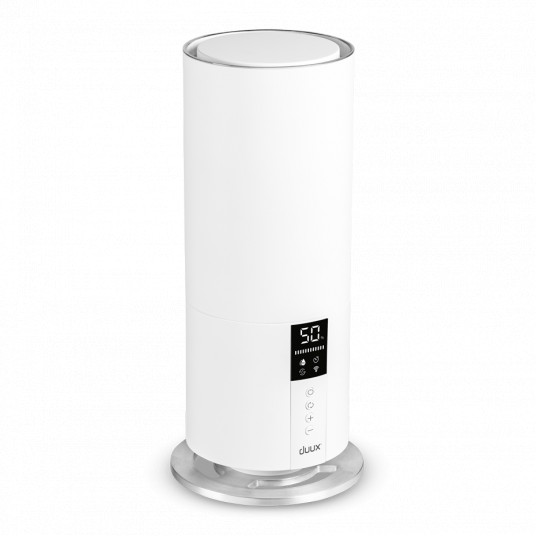 Duux Humidifier Gen 2 Beam Mini Smart 20 W, Vesisäiliön tilavuus 3 L, Soveltuu enintään 30 m²:n huoneisiin, Ultraääni, Kostutuskapasiteetti 300 ml/h, Valkoinen