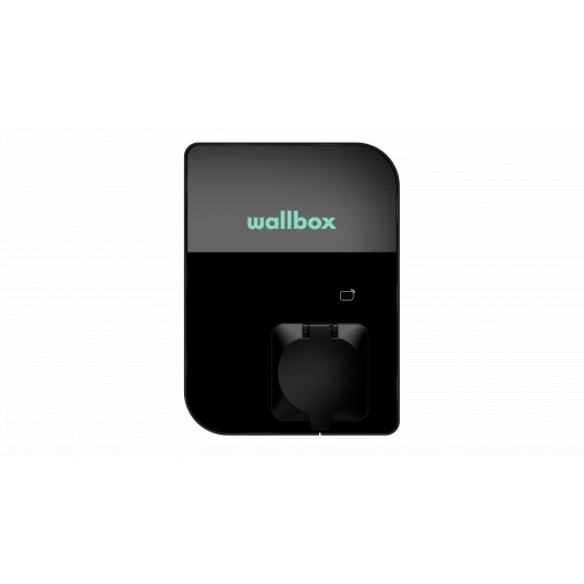 Sähköauton latauspiste Wallbox Copper SB, Tyyppi 2, 22kW, Musta