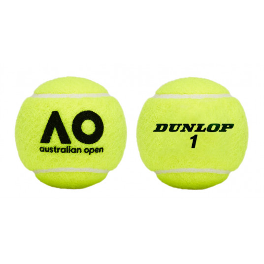 Tennispallot Dunlop AUSTRALIAN OPEN 3-putki ITF