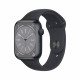 Älykello Apple Watch Series 8 GPS, 41 mm Midnight Alumiinikotelo Midnight Sport Bandilla - Tavallinen / MNP53UL/A