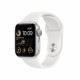 Älykello Apple Watch SE GPS + Cellular 44mm Silver Aluminium Case with White Sport Band - 2nd Gen MNQ23UL/A