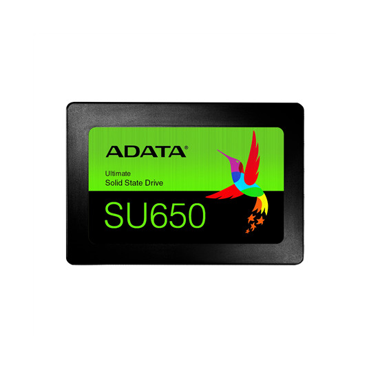 Kiintolevy ADATA Ultimate SU650 120 Gt, SSD-liitäntä SATA, Kirjoitusnopeus 320 MB/s, lukunopeus 520 MB/s