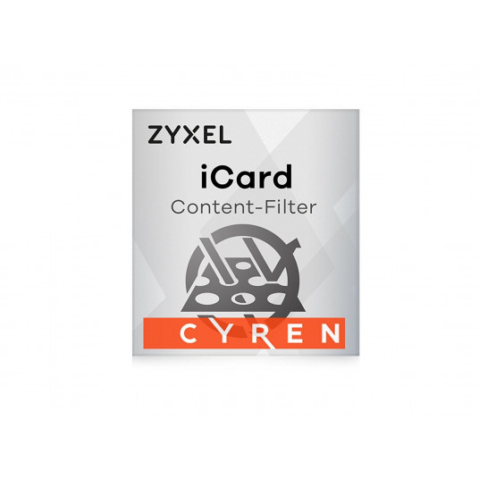 ZYXEL LIC-CCF ZYWALL110 &amp; USG110, E-ICARD 1 VUODEN CYRENIN SISÄLTÖSUODATUSLUPA