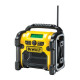 DEWALT DCR019-QW radiovastaanotin Worksite musta, keltainen