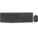 Näppäimistö ja hiirisarja Logitech MK235 Wireless Keyboard & Mouse, EN/RU