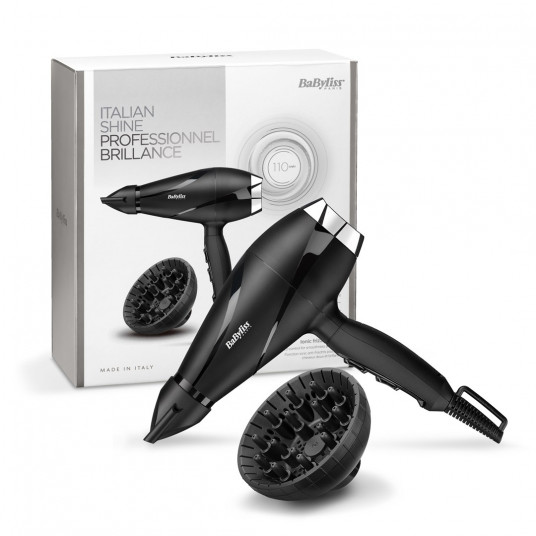 Hiustenkuivaaja BaByliss Shine Pro 2200 W Musta