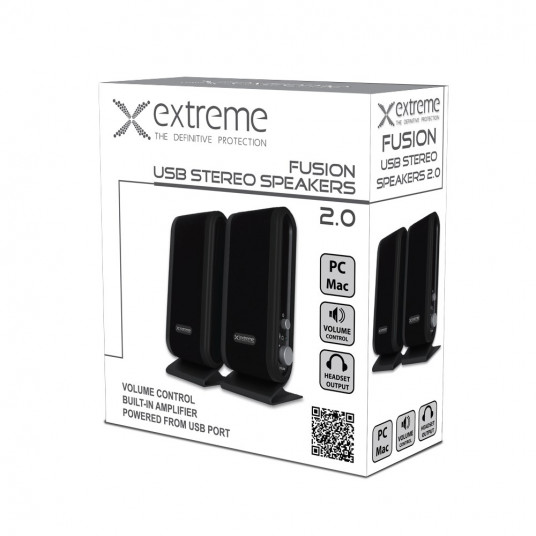 Extreme XP102 kaiuttimet 2.0 kanavaa 4 W musta