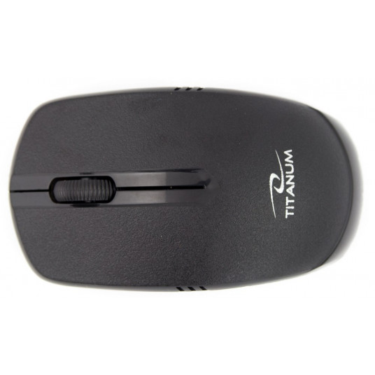 TITANUM TK108 USB näppäimistö + hiiri Musta