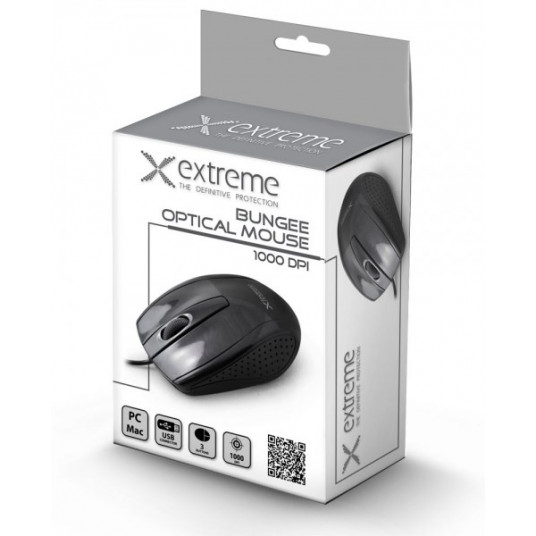 Extreme XM110K tietokonehiiri USB Type A optinen 1000 DPI oikeakätinen