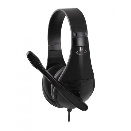 Esperanza EH209K In-Ear & In Ear -kuulokkeet handsfree-kuulokkeet jousen mustalla