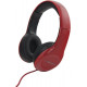 Esperanza EH138R Kuulokkeet ilman mikrofonia ja kuulokkeet mikrofonilla Silmukalla Musta, punainen