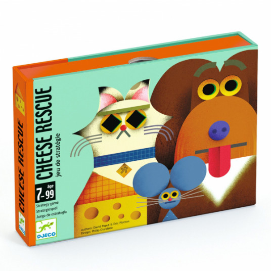 Djeco Card Game - Cheese Rescue DJ05149