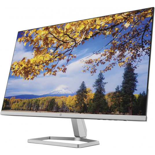 HP M27f 68,6 cm (27") 1920 x 1080 pikseliä Full HD LCD musta, hopea