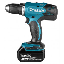 Makita DDF453RFE porakone Musta, Sininen 1,6 kg