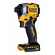 DEWALT DCF850NT-XJ sähköinen ruuvimeisseli tai iskutyökalu 1/4" 18V musta, keltainen