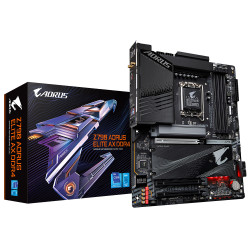 Gigabyte Z790 A ELITE AX DDR4 1.0 M/B Prosessoriperhe Intel, Prosessorikanta LGA1700, DDR4 DIMM, Muistipaikat 4, Tuetut kiintolevyliitännät SATA, M.2, SATA-liittimien määrä 4, Piirisarja Z790, ATX