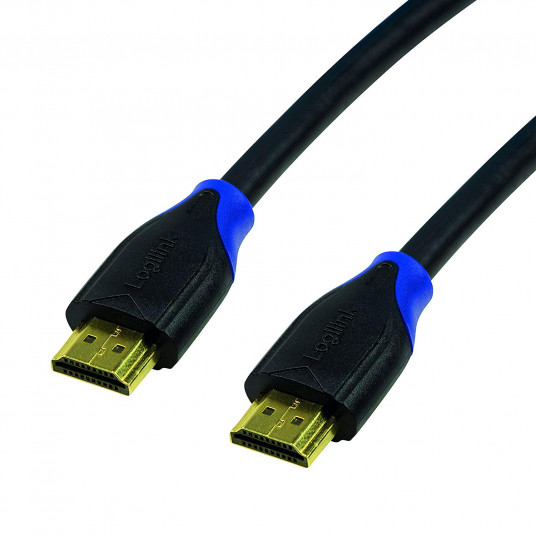 Logilink CH0061 HDMI-kaapeli 2.0 bulkki M/M 1.0m musta