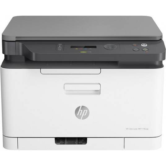 HP Color Laser MFP 100 Series -tulostus: Jopa 18 mustavalkosivua ja 4 värisivua minuutissa; Jopa 600 x 600 x 2 bitin dpi; Jopa 20 000 sivua kuukaudessa käyttöjaksossa; 128 Mt RAM-muistia