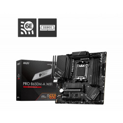 Emolevy|MSI|AMD B650|SAM5|MicroATX|Muisti DDR5|Muistipaikat 4|1xPCI-Express 3.0 1x|2xPCI-Express 4.0 16x|2xM.2|1xHDMI|1xDisplayPort|8xUSB 3.2|PRO1xRJ45M-portti