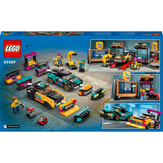 LEGO® 60389 CITY räätälöity autotalli