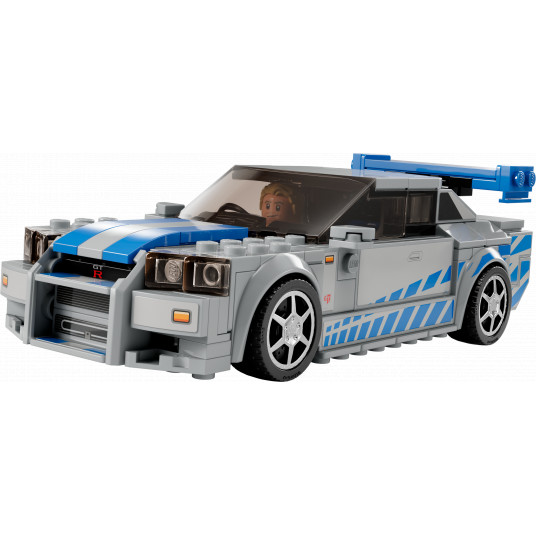 LEGO® 76917 SPEED CHAMPIONS Nopeat ja vihaiset 2 Nissan Skyline GT-R (R34)