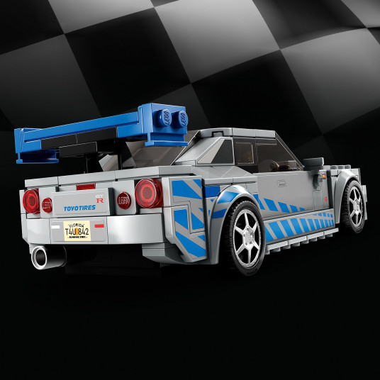 LEGO® 76917 SPEED CHAMPIONS Nopeat ja vihaiset 2 Nissan Skyline GT-R (R34)