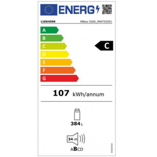 Jääkaappi Liebherr RBbsc 5280