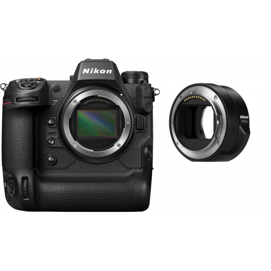 Järjestelmäkamera Nikon Z 9 + FTZ II -kiinnityssovitin