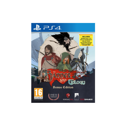 PS4-peli The Banner Saga Trilogy: Bonus Edition PS4