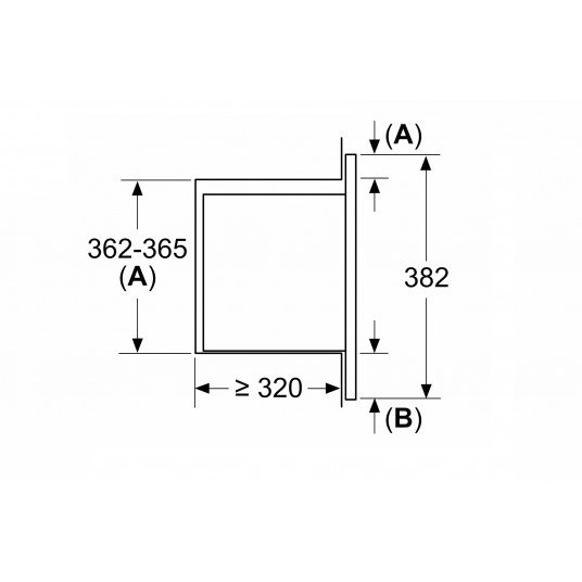 Sisäänrakennettu mikroaaltouuni Bosch BFL623MS3