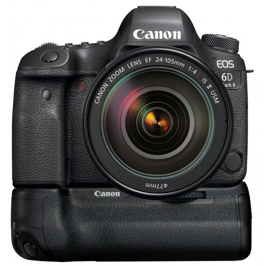 SLR-kamera Canon EOS 6D Mark II EF 24-105mm f/4L IS II USM + BG-E21 (akku/pidike)