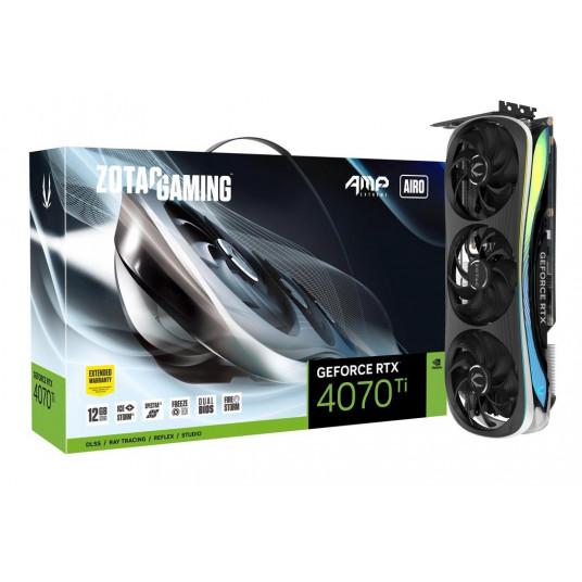 ZOTAC GAMING GeForce RTX 4070 Ti AMP Extreme AIRO -näytönohjain