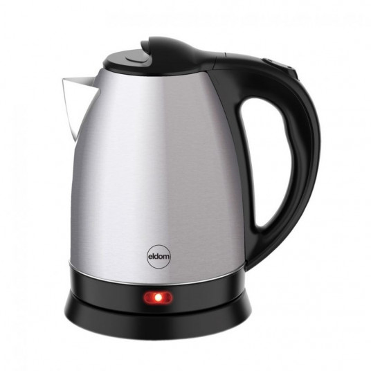 ELDOM Teräksinen vedenkeitin HUMI, 1800 W, tilavuus 1,7l, liesi