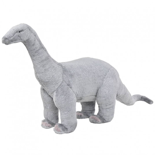 Rakennus muhkeat lelu dinosaurus brachiosaurus, harmaa, XXL