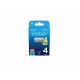 Ladattavat akut Panasonic ENELOOP BK-4MCDE/4BE, 800 mAh, 2100 (4xAAA)