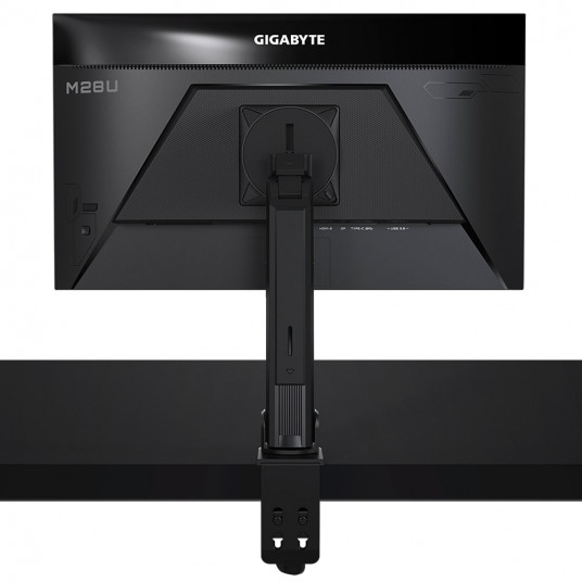 Gigabyte Gaming Monitor M28U AE EK 28", IPS, UHD, 3840 x 2160, 16:9, 2 ms, 300 cd/m², musta, 144 Hz, HDMI-portteja määrä 2