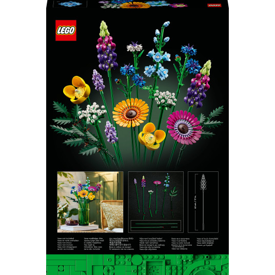 LEGO® 10313 ICONS Kukkakimppu luonnonvaraisia kukkia