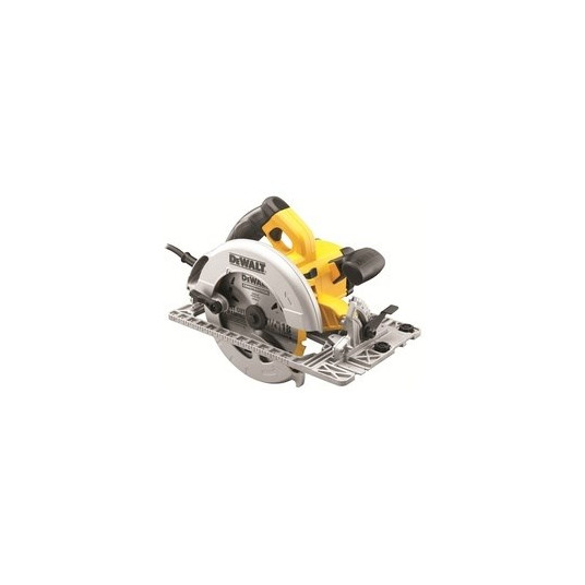 DEWALT DWE576K kannettava pyörösaha, musta, keltainen 19 cm 5200 RPM