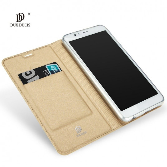 Dux Ducis Premium Magnet Case Asus Zenfone Max (M1) ZB555KL Gold