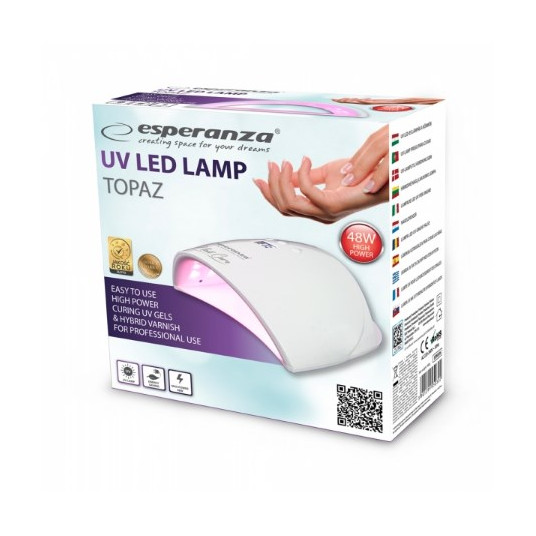Esperanza EBN006 kynsilakan kuivausrumpu UV + LED 48 W