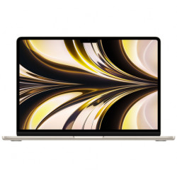 Kannettava MacBook Air 13.6" Apple M2 8C, RAM 8GB, SSD 256GB, Mac OS, ENG, Starlight Z15Y000DY