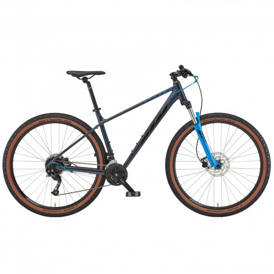 Pyörä KTM Chicago 271 27.5" 27G koko 19" (48cm) (musta/sininen) 022811118