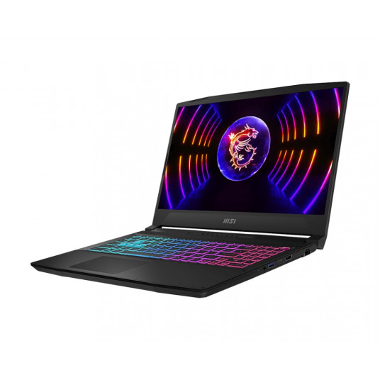 MSI Katana 15 B12VFK-083XPL i7-12650H Kannettava 39,6 cm (15,6") Full HD Intel® Core™ i7 16 Gt DDR5-SDRAM 1000 Gt SSD NVIDIA GeForce RTX 4060 Wi-Fi 6 (802.11a) No OS