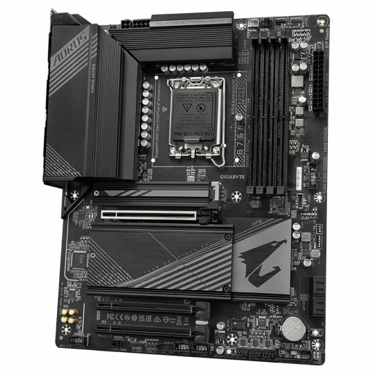 Gigabyte B760 AORUS ELITE AX 1.0 M/B Prosessoriperhe Intel, Prosessorikanta LGA1700, DDR4 DIMM, Muistipaikat 4, Tuetut kiintolevyliitännät SATA, M.2, SATA-liittimien määrä 4, Piirisarja Intel B760 Express, ATX