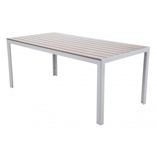 Ulkokalusteet Ibiza 185 cm Alumiini, harmaa/ruskea