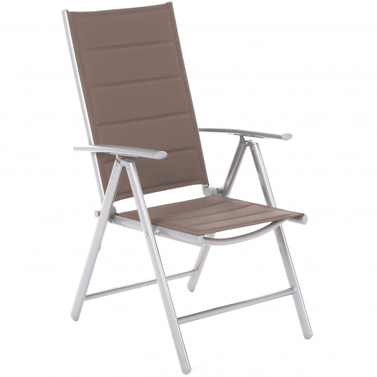 Ulkokalusteet Ibiza 185 cm Alumiini, harmaa/ruskea