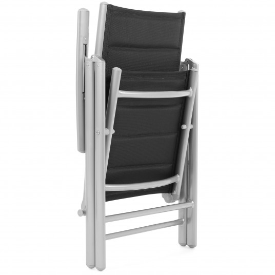 Ulkokalusteet Ibiza 185 cm Alumiini, harmaa/ruskea