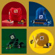 LEGO® 41811 DOTS Tylypahkan pöytäsetti