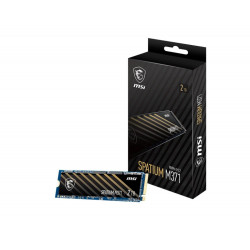 SSD|MSI|SPATIUM M371|2TB|M.2|PCIE|NVMe|3D NAND|Kirjoitusnopeus 1900 Mt/s|Lukunopeus 2350 Mt/s|2,15mm|TBW 480 Tt|MTBF 1500000 tuntia|SQ35-0-40